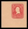 USA Scott # U 387, 1903 2c Washington, Scott Die U86, carmine on oriental buff - Mint Full Corner (See Warranty)