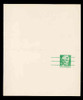 USA Scott # UY 21, 1968 5c Abraham Lincoln, Precancelled - Mint Message-Reply Card - UNFOLDED