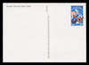 U.S. Scott # UX 376, 2001 21c Warner Brothers, That's All Folks! - Mint Picture Postal Card