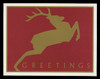 U.S. Scott # UX 357-60, 2000 20c Christmas, Reindeer - Mint Picture Postal Card Set of 4