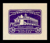 USA Scott # U 526, 1932 3c Washington Bicentennial - Mint Cut Square