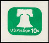 USA Scott # U 567 1973 10c Liberty Bell - Mint Cut Square