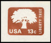 USA Scott # U 576 1975 13c Liberty Tree, Boston - Mint Cut Square