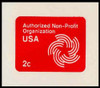 USA Scott # U 577 1976 2c Non-Profit Organization - Mint Cut Square