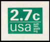 USA Scott # U 579 1978 2.7c Non-Profit Organization - Mint Cut Square