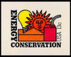 USA Scott # U 584 1977 13c Energy Conservation - Mint Cut Square