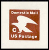 USA Scott # U 594 1981 (20c) "C" Eagle Non-Denominated Envelope - Mint Cut Square