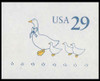 USA Scott # U 624 1991 29c Country Geese - Mint Cut Square
