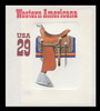 USA Scott # U 626 1992 29c Western Americana - Mint Cut Square