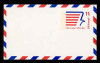 U.S. Scott # UXC 14, 1974 11c Stylized Eagle & Mail Early Message - Mint Postal Card, DULL PAPER