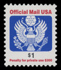 USA Scott # O 161, 2006 $1 Official Mail Eagle