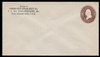 USA Scott # U 260/10, UPSS #688/06 1884 2c Washington (fine lines), brown on white - Mint (See Warranty)