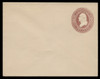 USA Scott # U 277/14, UPSS #797/14 1884-86 2c Washington (One Line), Die 1 brown on white - Mint (See Warranty)