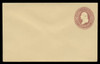 USA Scott # U 278/04, UPSS #801/07 1884-86 2c Washington (One Line), Die 1 brown on amber - Mint (See Warranty)