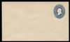 USA Scott # U 295/07, UPSS #876a/12 1887-94 1c Franklin, dark blue on white - Mint (See Warranty)