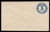 USA Scott # U 348-A/09, UPSS #1133/11 1893 1c Columbus, Die 1, blue on white - Mint (See Warranty)