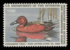 U.S. Scott #RW52, 1985 $7.50 Cinnamon Teal