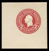 USA Scott # U 429f, 1915-32 2c Washington, Scott Die U93, carmine on white, Die 7 - Mint Full Corner