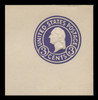 USA Scott # U 436, 1915-32 3c Washington, Scott Die U93, purple on white, Die 1 - Mint Full Corner