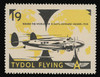 Tydol Flying "A" Poster Stamps of 1940 - #19, Howard Hughes - Round the World in 4 days, 1938