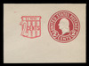 U.S. Scott # U 537b, 1958 2c (U429h) + 2c Washington, Die 9 - Mint Full Corner