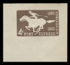 U.S. Scott # U 543, 1960 4c Pony Express Centennial - Mint Full Corner