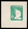 U.S. Scott # U 551 1968 6c Head of Statue of Liberty - Mint Full Corner