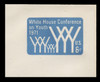U.S. Scott # U 555 1971 6c White House Conference on Youth - Mint Full Corner