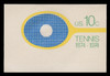 U.S. Scott # U 569 1974 10c Tennis Centenary - Mint Full Corner