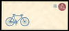 U.S. Scott # U 597 1980 15c Bicycle Riding - Mint Envelope, UPSS Size 23