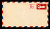 U.S. Scott # UC 21R 1952 6c (Solid) on 5c (UC14) DC-4 Skymaster, Die 1, "Rubber Die" - Mint Envelope, UPSS Size 13 (See Warranty)