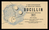 Wyeth, Inc., Bucillin (Penicillin) Advertising Postal Card (On Scott #UX27) - Est. period of use, late 1940s.