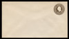 U.S. Scott # U 481, 1925 1½c Washington, brown on white, Die 1 - Mint Envelope, UPSS Size 10