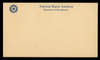 American Legion Auxiliary (Pennsylvania) Correspondence Card (On Scott #UX27) - Est. period of use, 1940s.