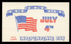Independence Day Greeting Card (On Scott #UX58) - Est. period of use, early 1970s.