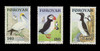 FAROE ISLANDS Scott #  36-8, 1978 Faroe Islands Sea Birds (Set of 3)