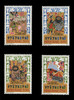 FAROE ISLANDS Scott # 139-42, 1986 Skrimsla - Ancient Folk Ballad (Set of 4)