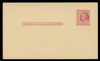 U.S. Scott # UX  38/UPSS #S54B, 1951 2c Benjamin Franklin, carmine rose on buff, Type 2 - Mint Face Postal Card (See Warranty)