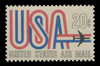 U.S. Scott # C  75, 1968 20c U.S.A and Jet