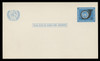 U.N.N.Y Scott # UX  4, 1969 5c U.N. Emblem & Post Horn - Mint Postal Card