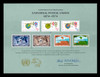 U.N. Souvenir Card #  5 - Universal Postal Union