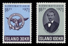 ICELAND Scott #  433-4, 1971 Icelandic Patriotic Society (Set of 2)