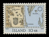 ICELAND Scott #  391, 1967 EXPO '67, Montreal - Maps