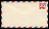 U.S. Scott # UC 34/12, UPSS #AM91/46 1960 7c Red Jet, Border Type b/2  - Mint (See Warranty)