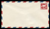 U.S. Scott # UC 36/12, UPSS #AM93/47 1962 8c Red Jet, Border Type b/2  - Mint (See Warranty)