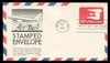 U.S. Scott #UC47 13c Bird Airmail Envelope First Day Cover.  Anderson cachet, BLACK variety.