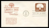 U.S. Scott #U576 13c Liberty Tree Envelope First Day Cover.  Anderson cachet, BROWN variety.