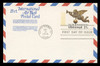 U.S. Scott #UXC16 21c Weathervane Postal Card First Day Cover.  Anderson cachet, BLUE variety.