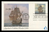 U.S. Scott #UX86 19c Drake's Golden Hinde Postal Card First Day Cover.  Andrews cachet.