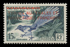 FSAT Scott #   1, 1955 Madagascar #289, Overprinted in Red